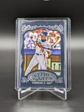 2012 Topps Gypsy Queen Blue Border #245 Darryl Strawberry #/599 Mets