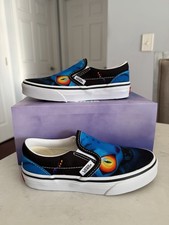Size 13 Little Kids KPop Demon Hunters Vans Classic Slip-On Shoe Derpy IN HAND
