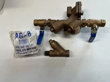 ZURN WILKINS 975XL2SAG Reduced Pressure Back Flow Preventer 1/2" NPT Bronze