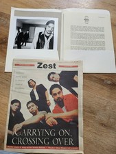 Chris Perez band  press kit  for resurrection 1999