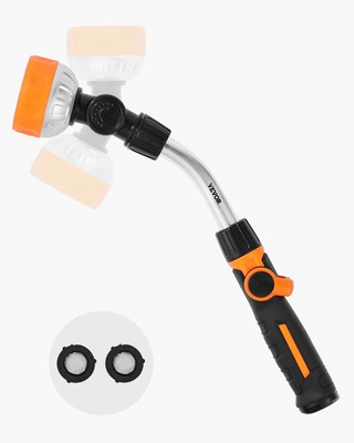 #ad Watering Wand 15quot; Heavy Duty 180° Swivel Head 8 Pattern Sprayer Thumb Control $24.57