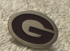 1 GEORGIA University G BULLDOGS Team metal  Hat Pin Lapel Pin vtg estate find
