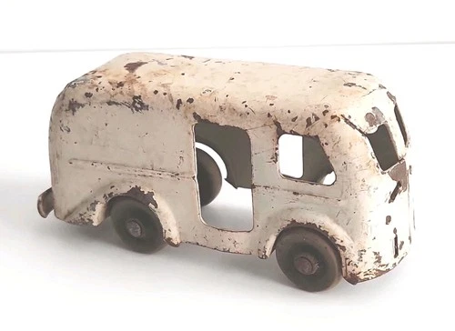 Marx Delivery Van 3-1/2" USA 1938 Pressed Steel Vintage