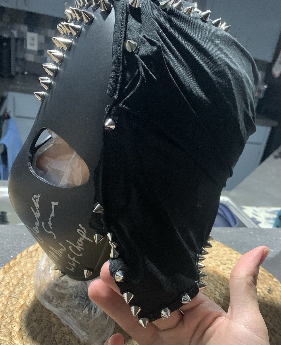 Wwf Demolition signed DELUXE Replica Mask W/proof