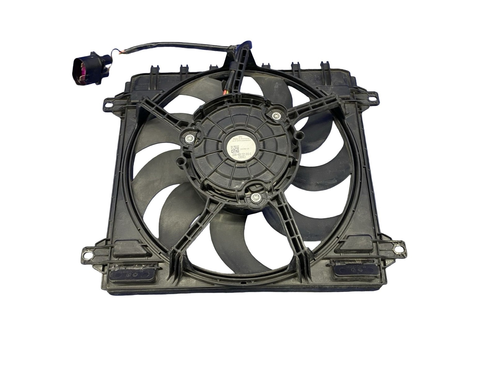 2018-2020 AUDI R8 V10 4S RWS 5.2L FRONT RIGHT RADIATOR COOLING FAN 4S0121203C