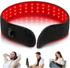 Red Light Therapy Belt for Body, Near Infrared Light Therapy for Face Neck 15W W