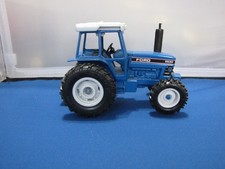 Vintage Ertl Ford Tractor Blue 8630 Powershift 1:32 Diecast Big Farm Tractor