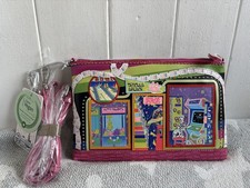 Vendula London Arcade Retro Gaming 90s Style Neon Crossbody Kate Pouch Bag 