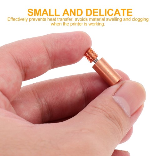 2 Pcs Isolation Chaleur Gorge Chaleur pour Imprimante 3D Souper Lisse - Photo 9/12