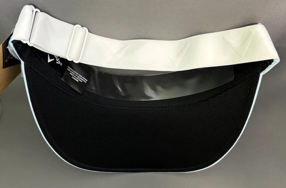 Visera de golf para mujer Callaway See The Break NUEVA glaciar ajustable Foto 3 de 3