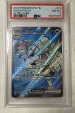 2023 POKEMON PAR EN-PARADOX RIFT ULTRA RARE #221/182 GOLISOPOD EX PSA 8