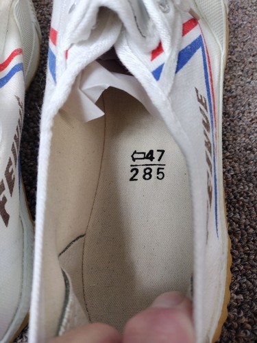 Feiyue Shoes Mens 47 Martial Arts Sneakers White Canvas Lace Up - Picture 5 of 9
