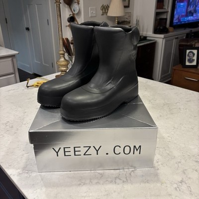 YEEZY SL-03 Boot US Size 11 Black Rubber YZY Brand New In Box NEVER WORN