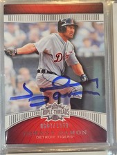 2010 Topps Triple Threads JOHNNY DAMON Tigers In-Person Signed Autographed AUTO