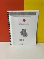 PFEIFFER VACUUM 600 Turbomolecular Pumps w/ Electronic Drive Unit Operating