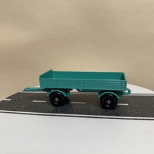 Matchbox Lesney 1-75 No. 2 Mercedes Trailer Aqua Green w/Regular Wheels NM