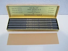Full Box of 12 Eberhard Faber No Blot Ink Pencils 705 New/Unused Original Box