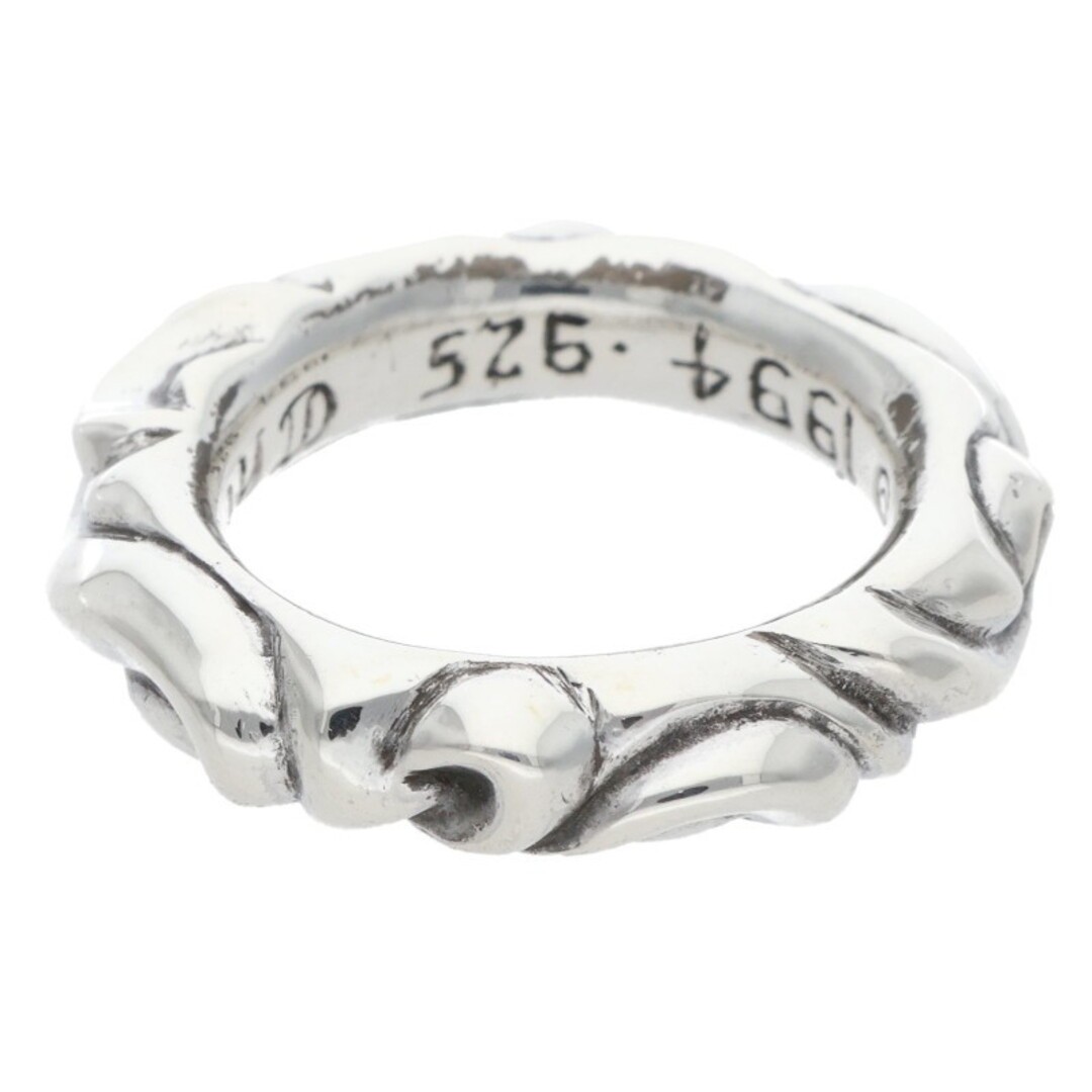 Chrome Hearts SCRL BAND Scroll Silver Ring Mens Size 7 Used c4280ebceb0699fc7439 thumbnail 3