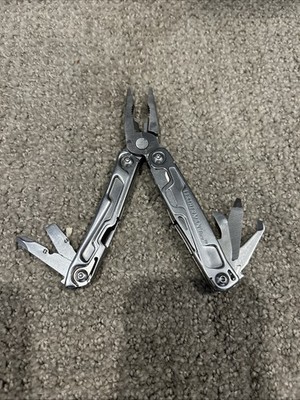Leatherman 832127 Rev Stainless Steel Multi-tool With Pocket Clip