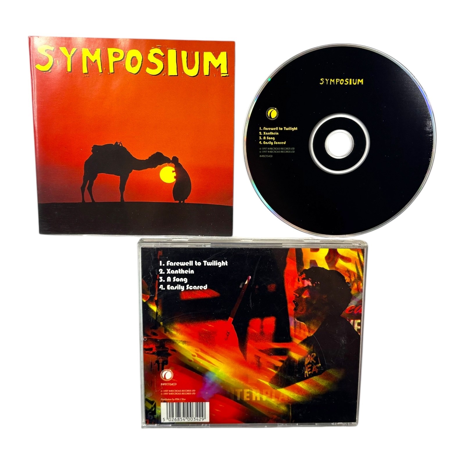 Symposium - Symposium CD EP Indie Rock Britpop Alternative