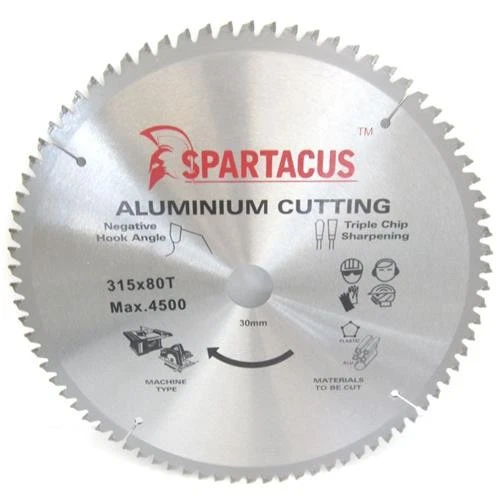 Wood Cutting Saw Blade 315 x 30mm 80T Draper CS315A CTS12 Scheppach TK TKH TS400 - Image 1 of 1