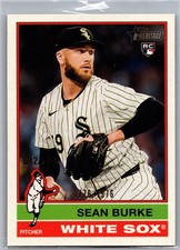 2025 Topps Heritage - High Number Bicentennial /200 Sean Burke #262 (RC)