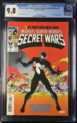 Marvel Super Heroes Secret Wars #8 CGC 9.8 FACSIMILE EDITION MARVEL COMICS 2024