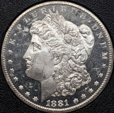 MS 63 Graded 1881 Year Morgan US Dollars (1878-1921) for sale | eBay