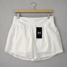 Under Armour Skort Womens Large White Vanish Flex Woven Athletic Pickleball NWT