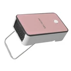 Mini Space Heater Pink Fast Heating Holder Desk Heater Dormitory US Plug 110W 11