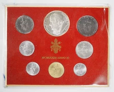 1973 Vatican 8 piece Original Mint set - FREE SHIPPING!