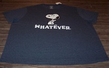 PEANUTS SNOOPY WHATEVER T-Shirt Big and Tall 3XL 3XB NEW w/ TAG
