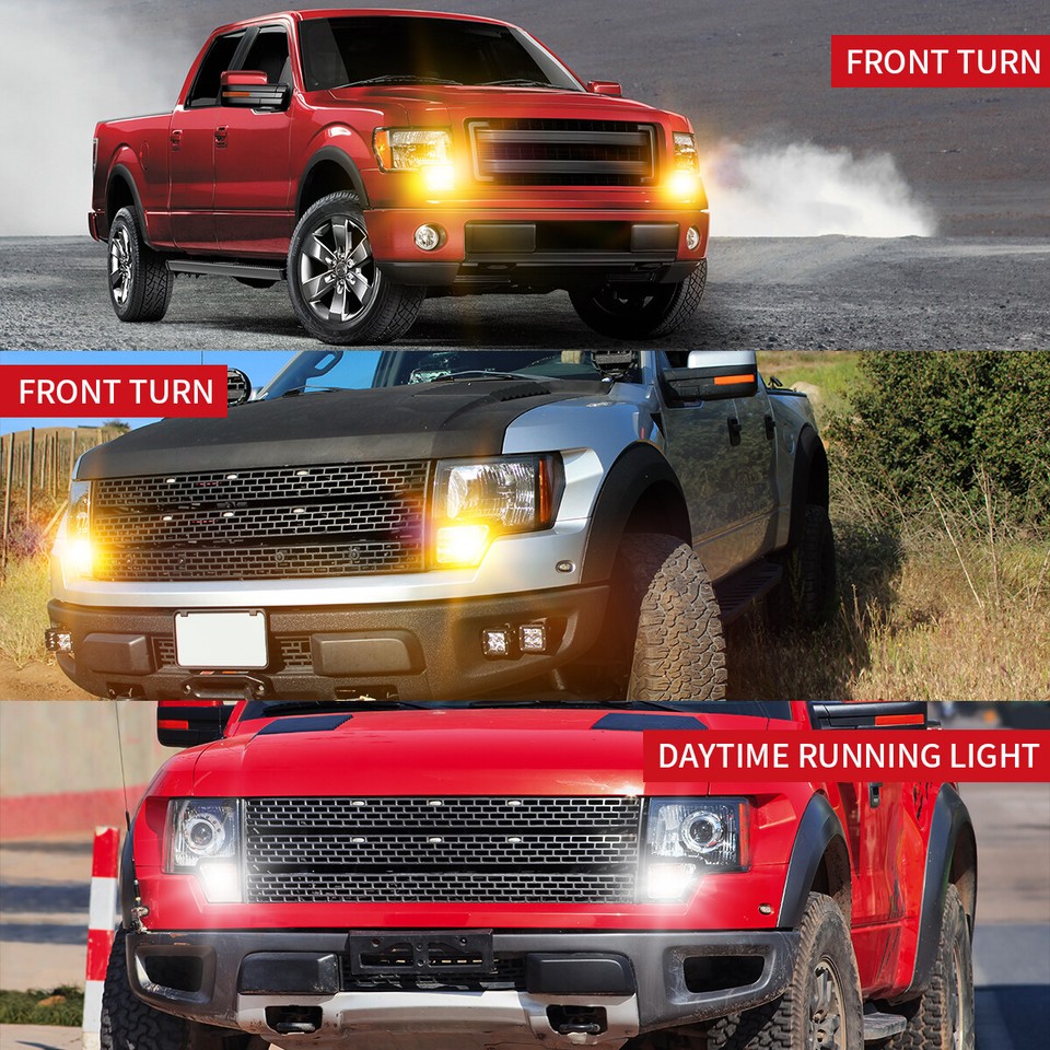 3157 LED Turn Signal Bulbs 2x 3157 LED Switchback Turn Signal Bulbs | Amber/White For Chevy Silverado 1999-2013 1999-2013 Chevy Silverado Lights - Foto 1