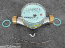 Wasserzähler 1/2" 80mm Universal für Warm oder Kaltwasser geeicht 2026