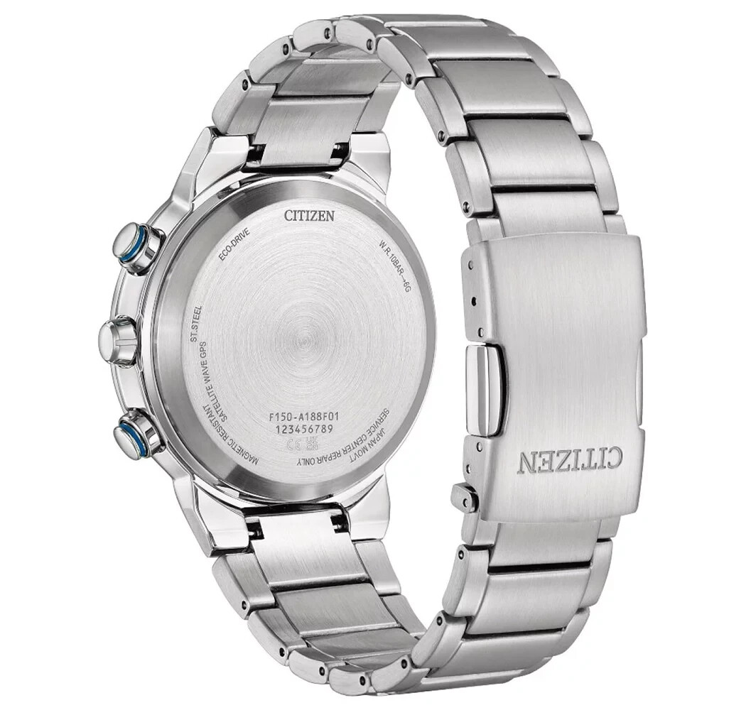 new Citizen Ø44mm GPS Satellite Wave CC3030-53L s steel GPS world