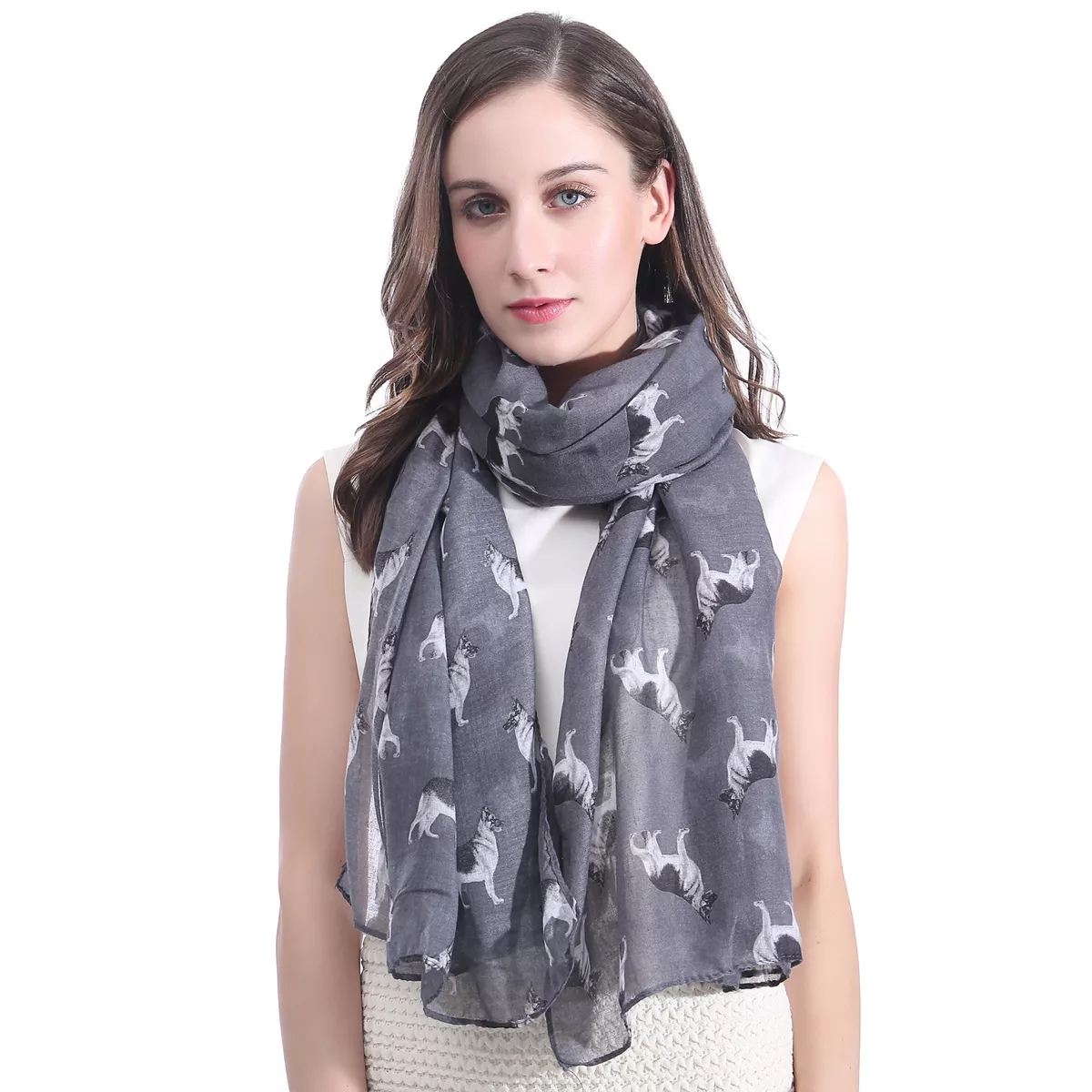 Womens sale dog scarf