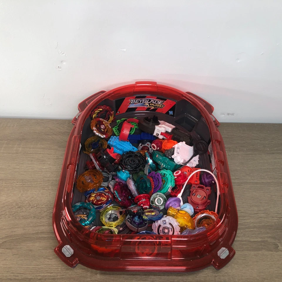 Beyblade Lot Stadium Launcher Metal Plastic Mixed Huge Collection Incomplete 67 - Image 3 of 4
