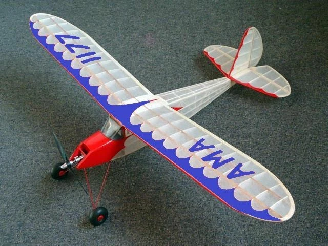 Quaker Flash 34 inch Wingspan - Full Size Printed RC Airplane Plans
