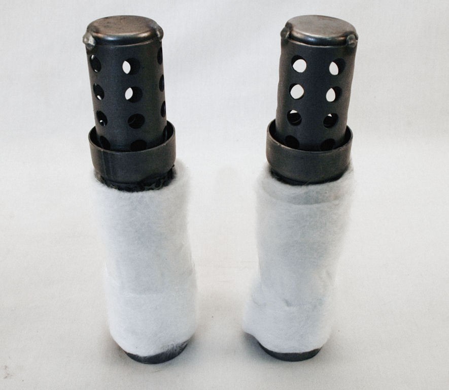 Paire De Silencieux Vance & Hines 21301 - Pour Shortshots/Sideshots - Réduction Bruit 3-5dB - Harley Davidson