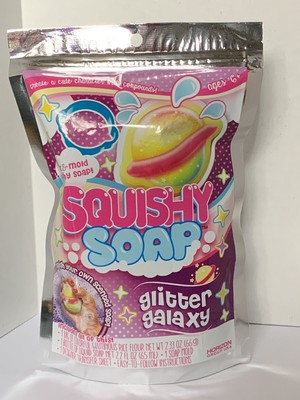 glitter squishy tube