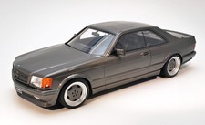 Mercedes Benz 560 Sec AMG C126 Anthrazit Grau Metall 1987 OttOmobile OT823 1:18
