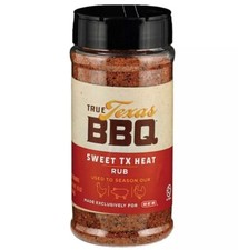 True Texas BBQ Barbecue Sweet TX Heat Seasoning Rub 10oz. Lot Of 2