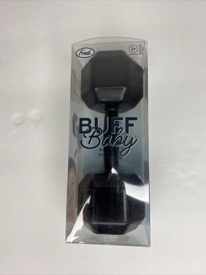 Buff Baby Rattle Genuine Fred Buff Baby Dumbbell Baby Rattle 793631782345| eBay
