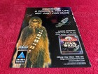 PAD59 GAME ADVERT 12X9 STAR WARS MONOPOLY ON PC CD ROM