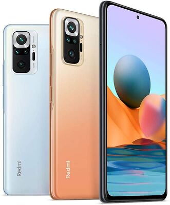Xiaomi Redmi Note 10 4G Android 11 Smartphone 16,51cm 6,5'' FHD+ 128GB 6GB 108MP