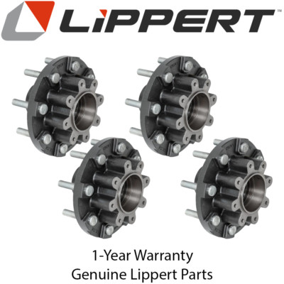 Lippert 16K Threaded Idler Hubs 8x275 mm M22 17.5  (4-Pack)   Fits Dexter/Al Ko