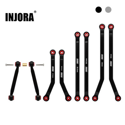 INJORA Aluminium High Clearance 4-Link Set für 1/24 Axial SCX24 GX470 RC Crawler