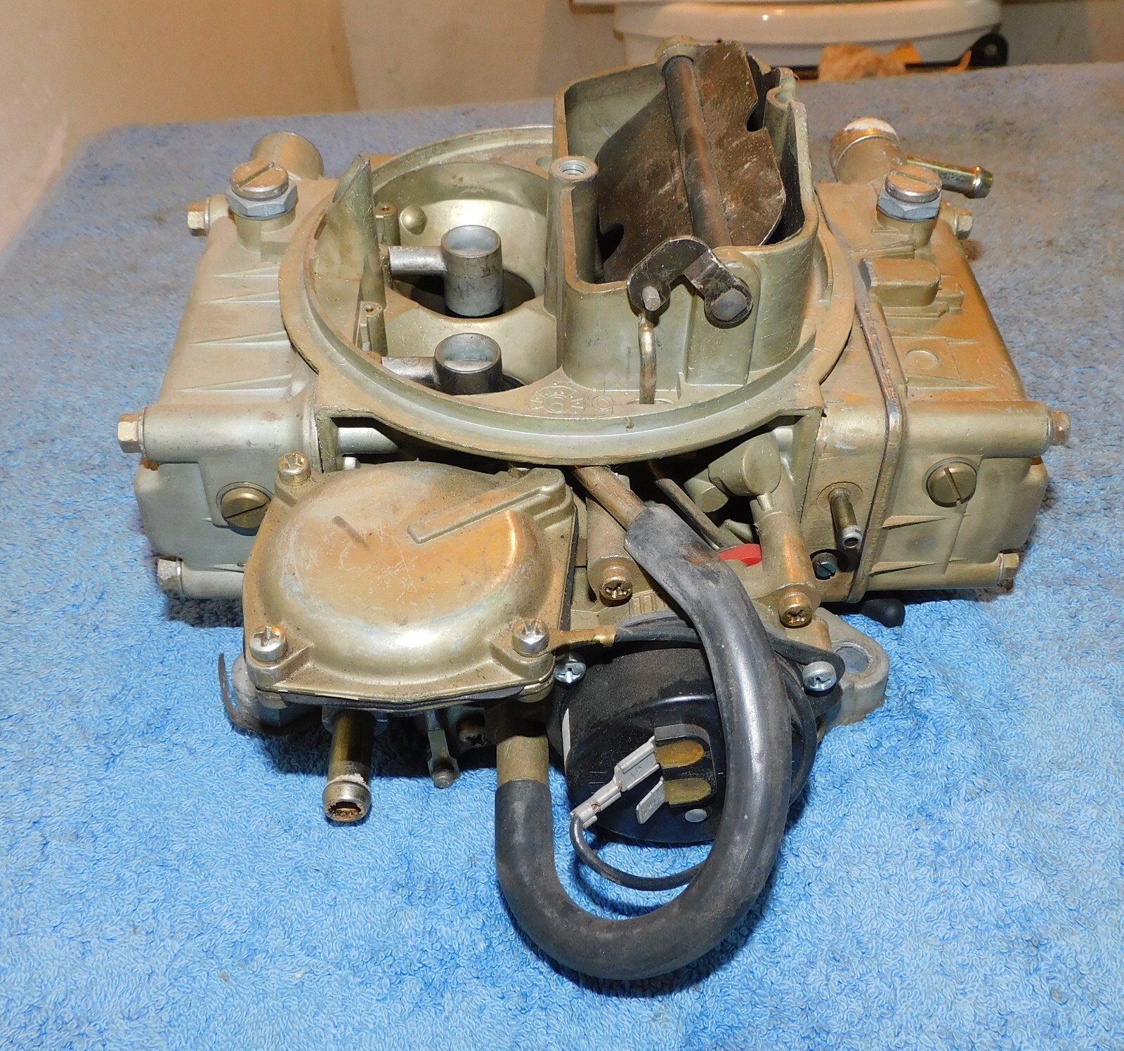 HOLLEY 804571 600cfm 4BARREL 4160 CARBURETOR Electric Choke Ford