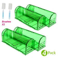 2 pack Humane Mouse Traps Live Catch and Release Best Selling Mousetrap rat trap