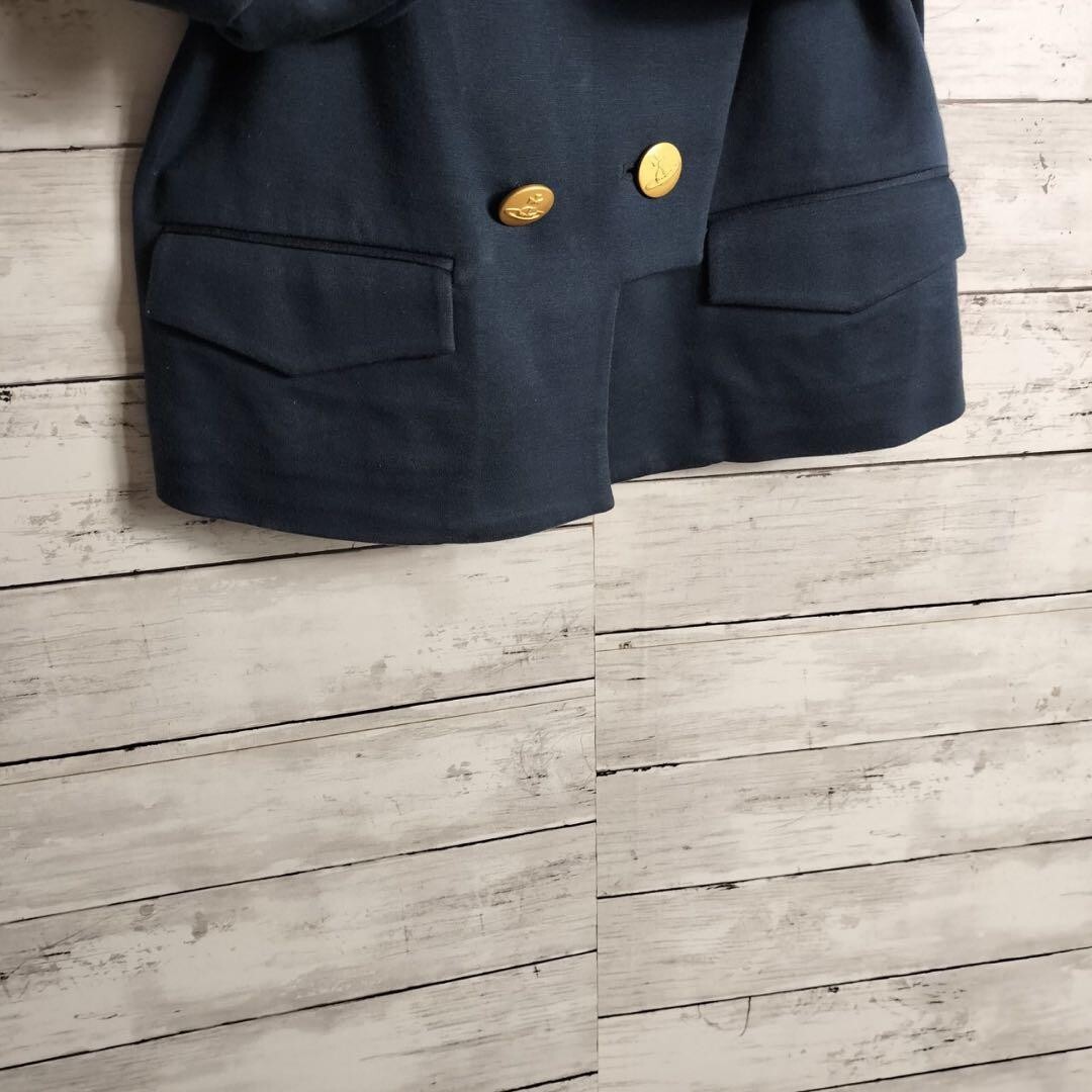 vivienne westwood ナポレオンジャケット⭐️ Vivienne Westwood Napoleon Jacket Gold buttons Orb Navy